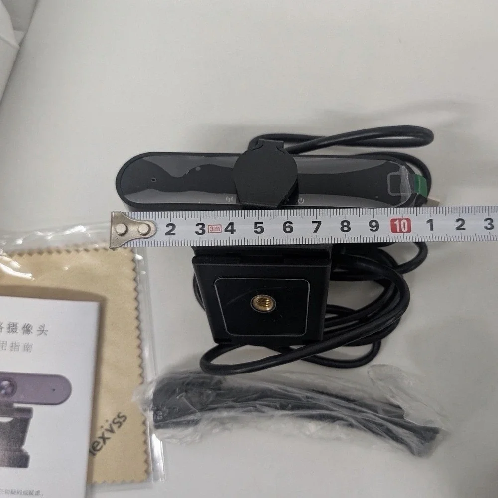 Lexvss Webcam with Microphone, Portable 2K 1440P‎ HD Wide Angle Steaming Web Cam